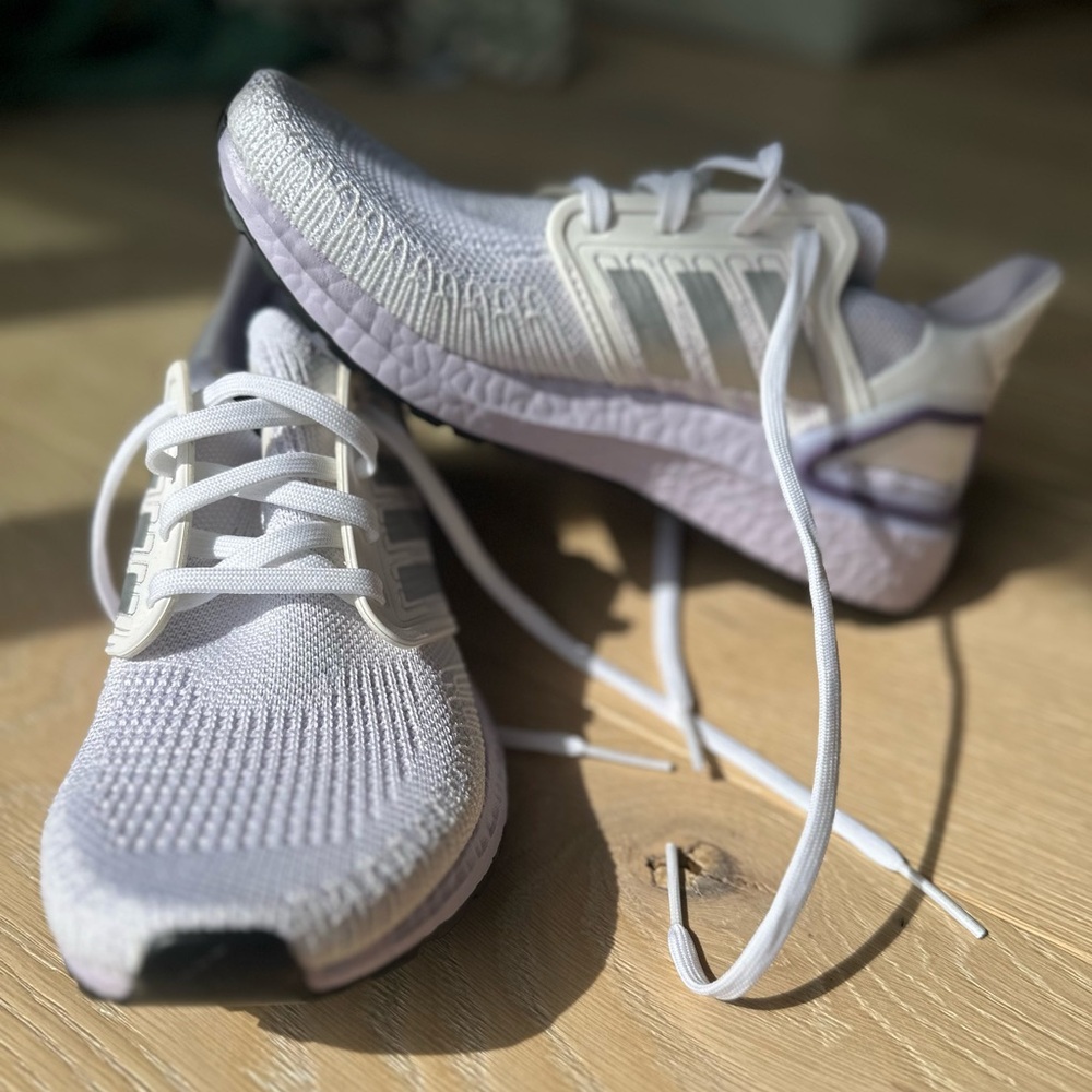 Adidas Ultraboost White Running Shoes